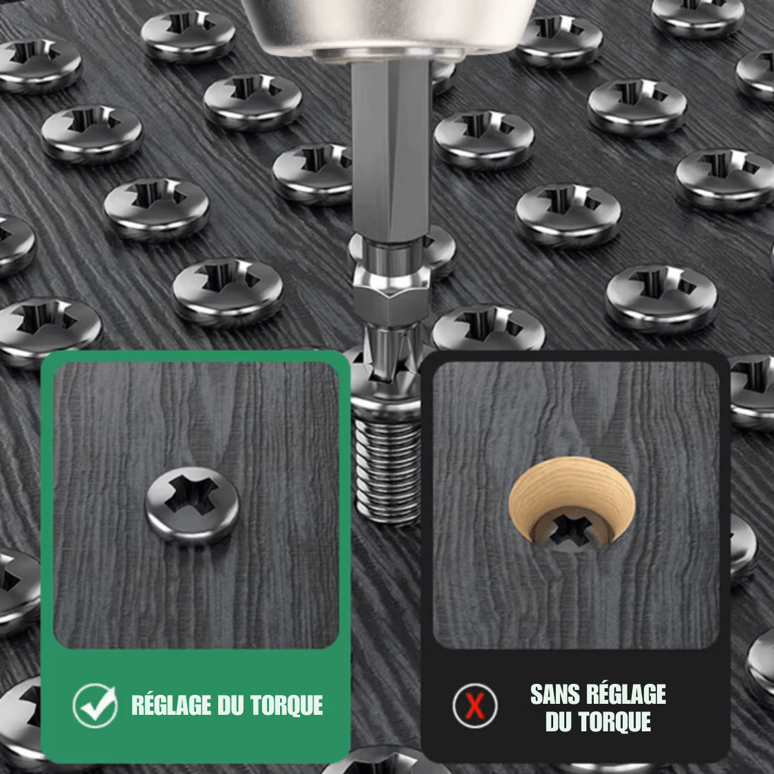 Perceuse Visseuse Sans Fil - DrillMaster™ - Royaume Rénovation
