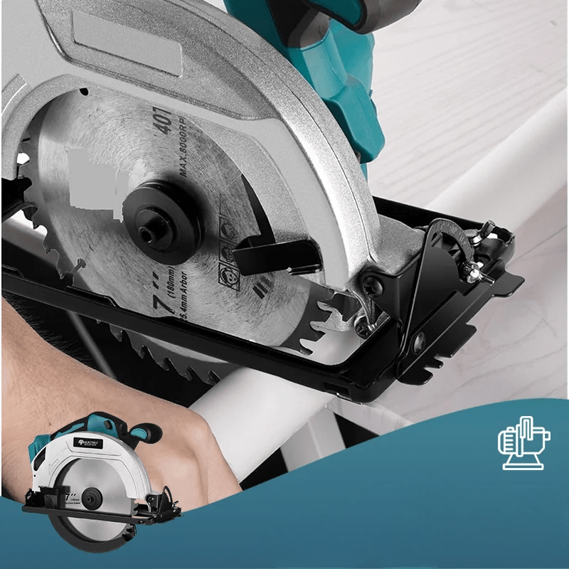Scie Electrique - MakCutPro™ - Bleu 7pouce - Royaume Rénovation