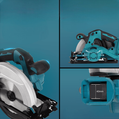 Scie Electrique - MakCutPro™ - Bleu 7pouce - Royaume Rénovation