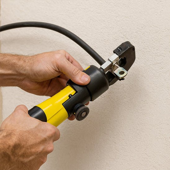 pince a sertir tenue mains sertir cosse connecteur anneau fil