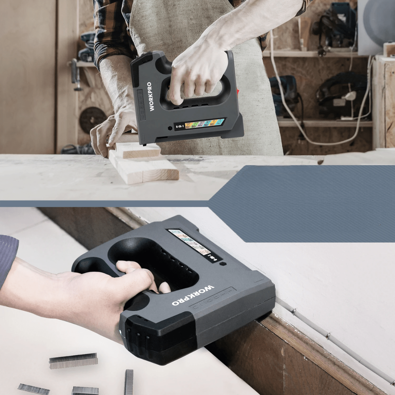 Pistolet à clouer - HeavyDutyStapleGun™ - Royaume Rénovation