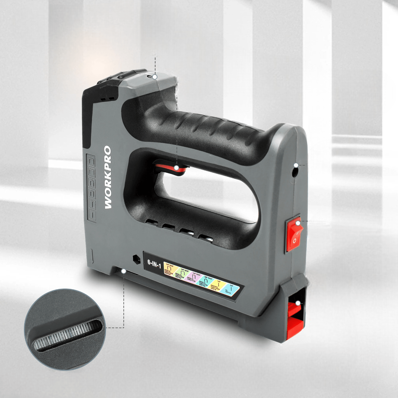 Pistolet à clouer - HeavyDutyStapleGun™ - Royaume Rénovation