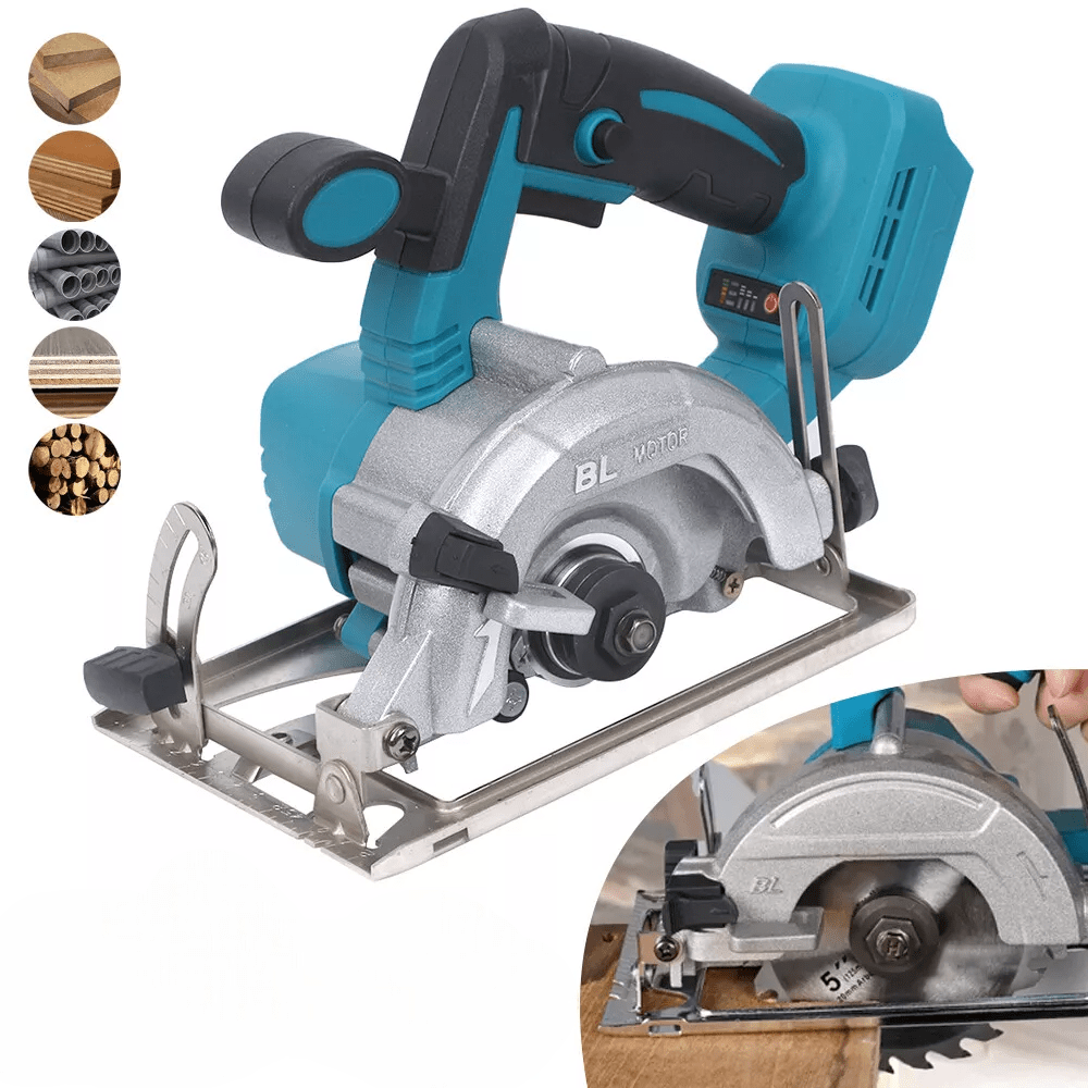 Scie Electrique - MakCutPro™ - Bleu 5pouce - Royaume Rénovation
